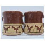 Estate Lot of Native American Art Pottery - Acoma Pueblo & Sioux