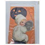 Great Estate Lot of Antique Halloween Postcards & Sheet Music