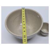 Lot of Old Vintage RED WING Stoneware Mixing Bowls & Jar