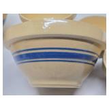 Graduated Set of 6 Stoneware Nesting Bowls