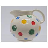 Vintage Ceramic Polka Dot Pitchers & Salt Pepper Shakers
