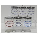 Set of 6 Vintage 1950