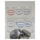Set of 6 Vintage 1950