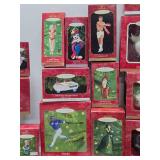 LARGE Lot of Assorted Mint in Box Hallmark Christmas Ornaments