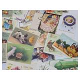 Estate Lot of Antique Postcards