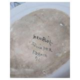 LARGE Collection of Vintage French Henriot QUIMPER Dishware