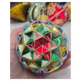 Nice Group of Large Vintage etc Christmas Ornaments