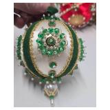 Nice Group of Large Vintage etc Christmas Ornaments