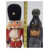 Estate Lot of Quality Wooden German Nutcracker Figures