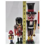 Estate Lot of Quality Wooden German Nutcracker Figures
