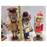 Estate Lot of Quality Wooden German Smoker Dolls