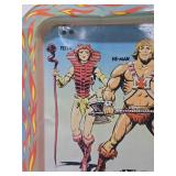 Vintage 1982 HEMAN Masters of the Universe Metal Folding TV Tray
