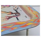 Vintage 1982 HEMAN Masters of the Universe Metal Folding TV Tray