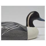 Very Nice Wooden Pintail Drake Duck Decoy - Wildflower Decoys
