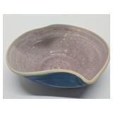 Excellent Large Art Pottery Bowl by M. Hendricks