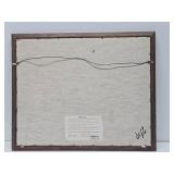 Vintage Hand Signed Original Nude Sketch Pencil Drawing - Signed Rodriguez