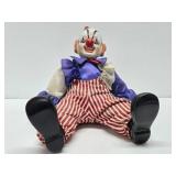 Approx 20" Vintage Ceramic Clown Figure