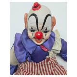 Approx 20" Vintage Ceramic Clown Figure