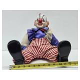 Approx 20" Vintage Ceramic Clown Figure