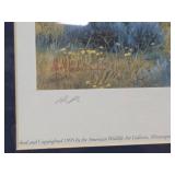 Framed Signed Numbered ARTIST PROOF Print by Les Kouba - "Antelope Paradise"
