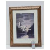 Framed Signed Numbered Print by Les Kouba - "Whistlers