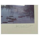 Framed Signed Numbered Print by Les Kouba - "Surveying His Domain" w/Moose