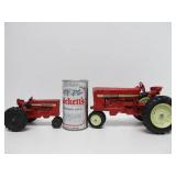 Larger Diecast Metal International Harvester etc Tractor & Farm Implement Toys