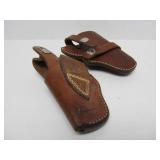 Excellent LARGE Lot of Quality Leather Gun Holsters