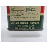 Vintage SINCLAIR Handy Oiler Advertising Oil Can