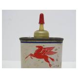 Vintage MOBIL Handy Oiler Advertising Oil Can