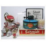 Group of Vintage SCHMIDT BEER Advertising Items