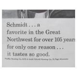 Group of Vintage SCHMIDT BEER Advertising Items