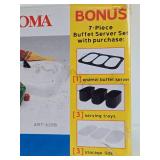 New Unused AROMA 18 Quart Roaster Oven