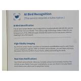 New Unused Smart Bird Feeder w/Camera