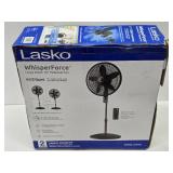 New Unused LASKO Whisper Force 18" Pedestal Fan