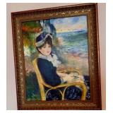 “By the Seashore" by Pierre-Auguste Renoir