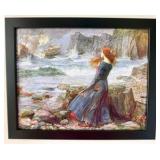 "Miranda - The Tempest" by John William Waterhouse