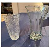 Vintage Crystal Vase, likely Cristal d