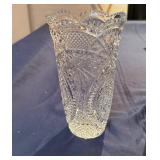 Vintage Crystal Vase, likely Cristal d