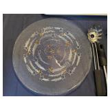 Unique Koa Wood Golf Club Wine Stand, The Rock 10" Non-Stick Crepe Pan, Baking Tray, Vintage Shooting Star Serving Dish