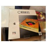 Prima Donna Cherries Designer Platter 14" Square