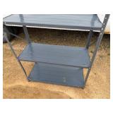 Lightweight Metal Shelf 36" Wide x 15 1/2" Deep x 73" Tall