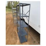 Lightweight Metal Shelf 36" Wide x 15 1/2" Deep x 73" Tall