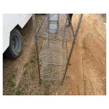 NSX Metro Rack One Damaged Shelf and Top Shelf Need Clips 47" Wide x 18" Deep x 72 1/2" Tall