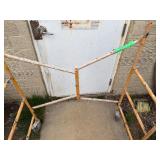 Rolling/Folding Scaffolding. 43" Wide x 21 Deep x 36" Tall