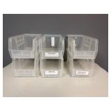 Akro Bins 5 1/2" x 11" x 5" (Qty 6)