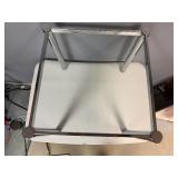 Glass End Table 18" x 18" x 15"