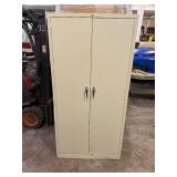 Two Door Metal Storage Cabinet 36" x 18" x 72"