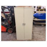 Two Door Metal Storage Cabinet 36" x 18" x 72"