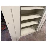 Two Door Metal Storage Cabinet 36" x 18" x 72"